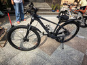 JEEP吉普山地车自行车双碟刹变速减震镁合金成人通勤越野山地车-MX100 薄墨灰【轻量高颜值镁合金车架】 27.5寸（适合身高160-185CM） 27速-短途骑行【可锁死减震前叉】 实拍图