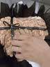 范琦（Fanci）闪耀银河情侣对戒一对银戒指小方糖求婚小众生日礼物开学送女友 闪耀银河足银对戒 实拍图