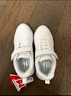 ABC KIDS童鞋男童鞋子2025秋季新款儿童运动鞋小白鞋女中小童白色表演鞋子 革面白色 32 实拍图