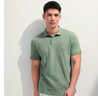 Abercrombie & Fitch【经典POLO】小麋鹿图案男装25夏季美式通勤短袖T恤 绿色 XL (180/116A) 实拍图