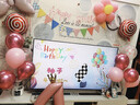 多美忆生日场景布置女孩生日气球儿童道具氛围装饰快乐桌飘装扮粉色套餐 实拍图