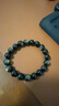 石玥珠宝精品10mm金沙天然黑曜石手串本命年转运珠佛珠水晶手链男女士款 实拍图