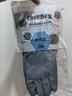 雅高PVC手套2双装均码加绒加长型保暖款家务手套 橡胶皮手套 实拍图