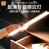 智特led人体感应灯楼道走廊橱柜感应灯带衣柜灯柜底灯家用小夜灯充电 清晰白光【充电款】 普通款【感应+常亮+三色】30cm 实拍图