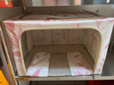 美丽雅布艺收纳箱棉麻收纳箱衣服棉被整理箱衣物储物箱百纳箱66L 实拍图