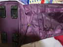 途客万向轮旅行包轻便携行李袋收纳包待产包干湿分离大容量健身瑜伽包 紫色 三层 实拍图