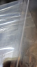 网诺自封袋透明加厚密封袋食品级PE封口袋分装样品大号塑料袋防水包装袋子白边11号特厚100只【28*40】12丝 实拍图