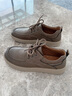 奥康男鞋秋冬季2025新款潮流百搭休闲皮鞋男真皮增高鞋子男运动板鞋男 棕色（1255423061R) 41 （标准皮鞋码） 实拍图