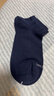 金利来（Goldlion）【国民品牌】金利来袜子男纯棉休闲船袜短袜夏季透气运动男士袜子 短袜黑色 5双 均码 实拍图