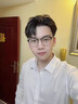 CAPONI纯钛近视眼镜理工男超轻半框变色防蓝光平光镜女斯文眉形可配度数 实拍图