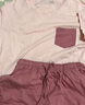 京东京造10A抗菌纯棉睡衣女短袖套装25春夏情侣家居服粉色XL 实拍图