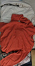 班尼路春秋季重磅情侣款卫衣柔软舒适休闲宽松通勤潮牌纯色经典百搭外套 【圆领卫衣】-暖橘#纯色 L 实拍图