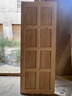 老式实木杉木原木门仿古门窗套装门房间卧室厨房卫生间折叠推拉门 8802款标门200*80CM不含门套 实拍图