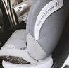 感恩儿童安全座椅0-4-12岁360度旋转 ISOFIX 瑞亚绅士灰 实拍图