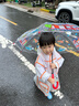 MZXM消防车工程队透明儿童雨伞幼儿园创意可爱卡通宝宝学生男孩伞 消防车红3-7岁 实拍图