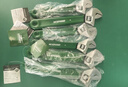 绿林（GREENER）活动扳手6寸套装工具活口扳手多功能大开口沾塑扳手家用活扳子 实拍图