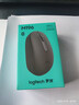 罗技（Logitech）M196 无线蓝牙鼠标 办公鼠标 笔记本商务办公家用 小巧便携 对称手型 石墨灰 实拍图
