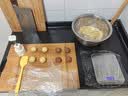 展艺75g中秋月饼底托50只装 绿豆糕烘焙手工中式糕点透明塑料底托 实拍图