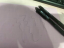 晨光(M&G)文具 热可擦中性笔 经典按动子弹头黑色水笔0.5mm 小学生用热敏摩擦签字笔 10支/盒AKPH3204A 实拍图