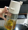 双枪油壶厨房家用不挂油玻璃自动开合油罐食用油酱油瓶醋油瓶550ml 实拍图