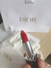 迪奥DIOR【邓为推荐】烈艳蓝金口红丝绒999哑光唇膏化妆品 生日礼物女 实拍图