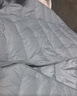 雪中飞经典新款基础舒适轻薄羽绒便捷短款保暖羽绒小马甲轻盈便携舒适 静谧灰|8210-女 XL 175/96A 实拍图