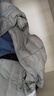 网易严选25新品90鸭绒轻暖羽绒服保暖0压感防泼水蓄热抗菌外套抗静电 A款25新品90鲜绒立领-远山灰 XL 实拍图