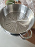双立人（ZWILLING）蒸锅二层不锈钢汤锅蒸笼蒸格煲汤蒸鱼蒸馒头锅烹饪锅具大容量28cm 实拍图