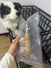 疯狂小狗宠物狗狗零食磨牙牛骨头金毛边牧中大型犬耐啃 鸡肉绕牛棒骨150g 实拍图