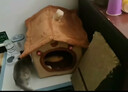 阿柴与猫封闭式猫窝大房子小型犬狗窝睡觉猫狗屋可拆洗四季通用宠物窝 实拍图