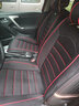 君适 四季通用汽车坐垫全包围汽车座套仿亚麻布艺座垫夏季座椅套用于 豪华版黑红色 雪铁龙C4L世嘉爱丽舍天逸雪铁龙C3XR凡尔赛C5 实拍图