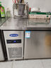 银都餐饮设备 【已售5W+丨热评1W+】操作台冰柜商用冰箱冷藏柜平冷工作台卧式冷柜商用双温冷冻柜不锈钢保鲜柜 全铜管冷藏-二级能效 1.8米*0.7米*0.8米 实拍图