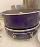 蓝宝（BLAUPUNKT）升降电火锅5L分体式电热锅家用多功能料理锅电热蒸煮锅烤肉煎炒炖锅分体式电火锅 5L 轻奢色【标配+煎烤盘】 实拍图