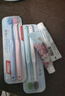 两面针（LMZ）便携礼包旅行套装（牙刷4支+牙膏40g*3支+洗发水30ml+护发素30ml 实拍图