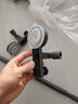 陶市吸盘毛巾挂架可伸缩毛巾架子碳钢卫生间免打孔毛巾杆41XPMJG50 实拍图