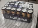 保拉纳（Paulaner）德国原装进口啤酒 柏龙精酿啤酒 小麦白啤酒精酿啤酒桶组合装整箱 柏龙大麦啤酒 500mL 24罐 实拍图