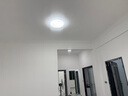 三雄极光 led吸顶灯卧室灯现代客厅灯简约过道走廊玄关卫生间阳台灯具 柔雪 白色 48W 三档调色 实拍图