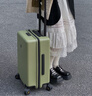 地平线8号（LEVEL8）行李箱男女密码学生登机箱20英寸旅行者经典PC万向轮拉杆箱芥末绿 实拍图