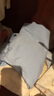 诺宜（NuoYI）月子装月子服哺乳衣纯棉孕产妇家居服睡衣J38158条纹蓝色XXL 实拍图