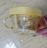 小雅象吸管杯儿童喝奶学饮刻度手柄鸭嘴杯防摔米糊杯婴儿宝宝牛奶杯水杯 实拍图