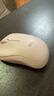 罗技（Logitech）M221轻音鼠标 无线鼠标 办公鼠标 对称鼠标 带无线微型接收器 茱萸粉 实拍图