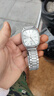 【网红爆款】商务腕表石英运动表休闲皮带男女手表 黑色【升级】 实拍图