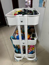 宜家（IKEA）拉斯克家居小推车三层置物架移动茶水桌客厅咖啡桌厨房储物收纳架 【升级款】白色小号 28*38*61cm 实拍图