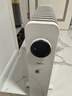 美的（Midea）【暖阳系列】取暖器/电热油汀/加热电暖器/立式电暖气/家用WIFI智能遥控防烫加湿恒温 HYW22KRB 实拍图