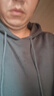 班尼路（Baleno）连帽卫衣男春秋季潮流ins简约大码带帽上衣男生宽松慵懒纯色帽衫 实拍图