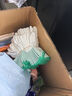 薄款尼龙线手套劳保耐磨弹力透气无尘工作业防晒干活白色半指断指 12双 白色尼龙 M 实拍图