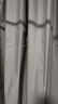 铭聚布艺（MINGJU）窗帘 全遮光窗帘成品窗帘布遮阳帘 涤塔夫奶咖挂钩式2.7*2.4单片 实拍图