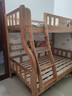 榕匠 橡胶木上下床纯实木双层床高低床男孩女孩上下铺儿童床子母床 爬梯款+书架+5CM椰棕床垫*2 1200mm*2000mm【升级加厚】 实拍图