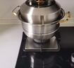 蒸锅不锈钢食品级特厚家用304汤锅加厚三层电磁炉通用 316cm 正品特厚食品级 30.01cm 金柄三层【适合3-5人】 实拍图