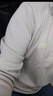 吉普（JEEP）长袖T恤男士秋冬季polo宽松休闲打底衫衣服男装 卡其加绒 XL 实拍图
